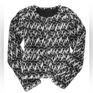 GAP Kids Monochrome Knit Zip Up Jacket